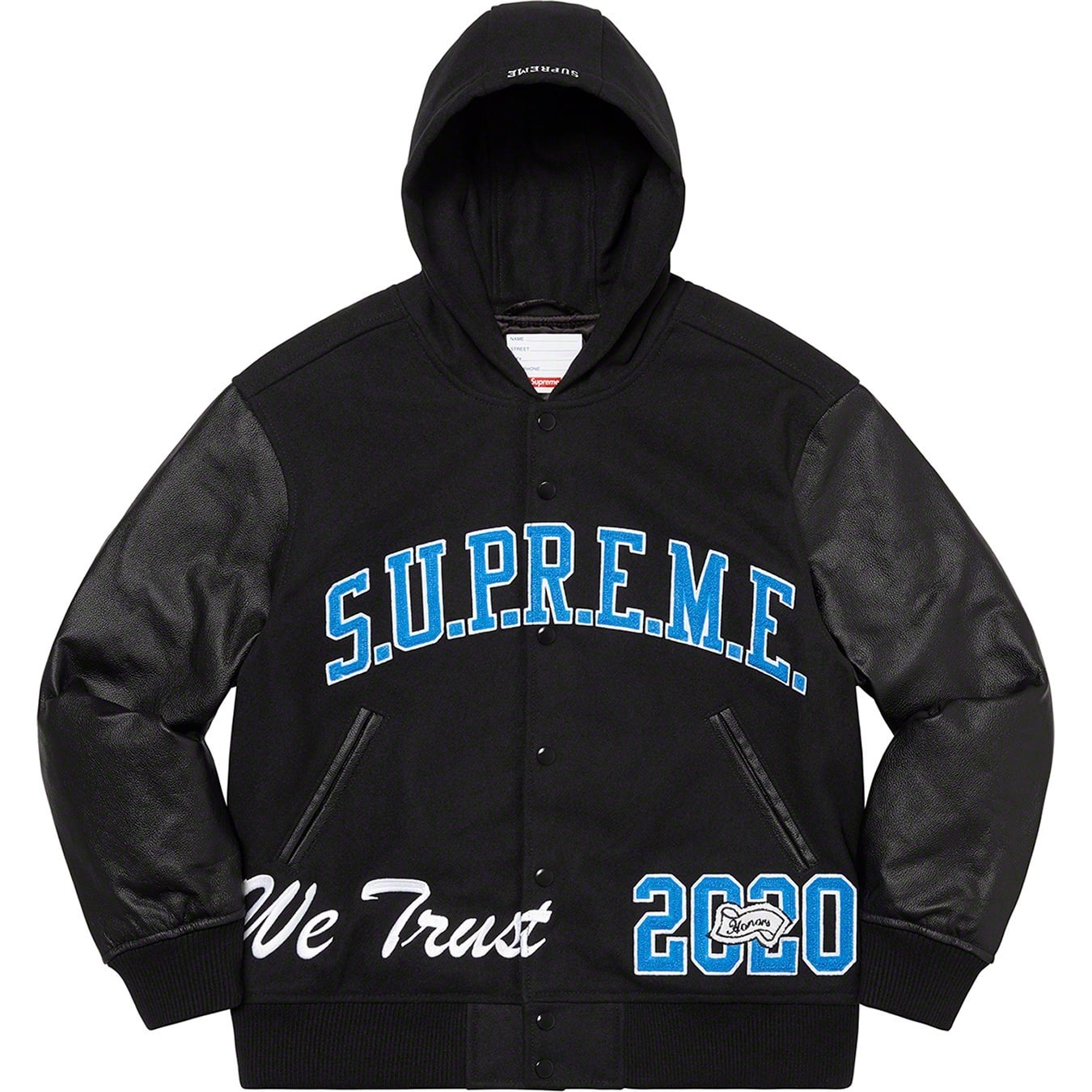 King Hooded Varsity Jacket view 9